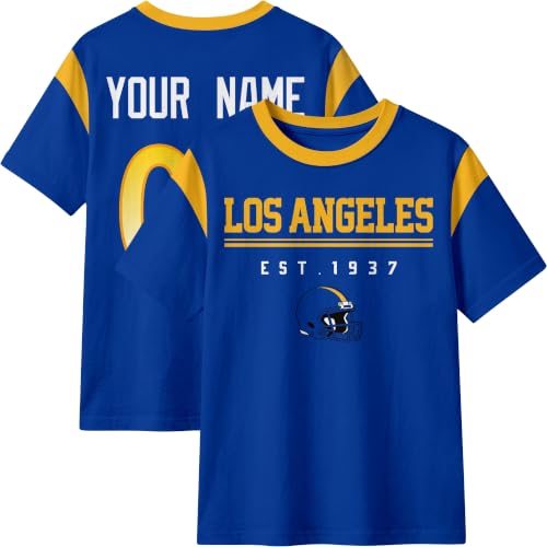 Image of T-Shirt Custom Crewneck Short Sleeve for Men Gifts | Custom T-Shirt Personalized Name and Number