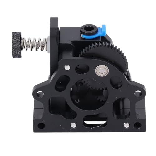 ANKROYU 3D Printer Extruder Kit, Aluminum Alloy All Metal Concentricity 9.5:1 Gear Ratio Extruder Kit, 3D Printing Machine Extruder Kit for 3D Printer Extruders (Black)