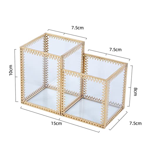Rangement pour pinceaux de maquillage LIFKOME et pot à petits objets de bureau - 2