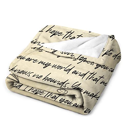 Couverture en flanelle douce 101x127 cm pour lit et canapé