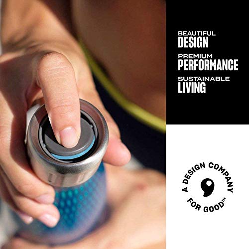 S'well Cap Triple-Layered Vacuum-Insulated Containers Keeps Drinks Cold For 48 Hours And Hot For 24 - Bpa-Free - Perfect For The Go, Fits 25 Oz S'well Bottles, Silver #TOP2