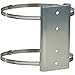 Pole Adaptor, Round or Square Pole, Silver