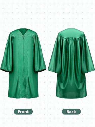 Image of QZYL Kindergarten Graduation Cap and Gown Set, 2026 Congrats Grad Outfit with Tassel & Certificate for Kindergarten