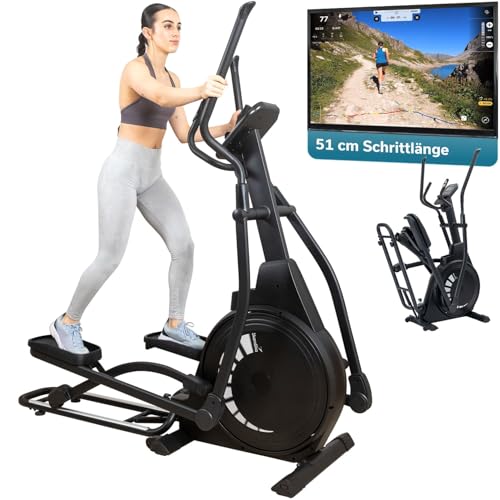 Skandika Crosstrainer für Zuhause Carbon P23 | klappbar...