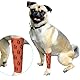 6 Rollen Selbsthaftende Bandage Hund Vet Wrap Pet Selbstklebender Verband 5cm x4,5 m Cohesive Bandages Haftbandage Elastische Binde Fixierbinde für Katze Hund Pferd Finger