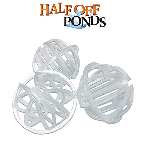 Medios filtrantes Bio Balls fluídicos 3.5 pies cúbicos miniatura 4