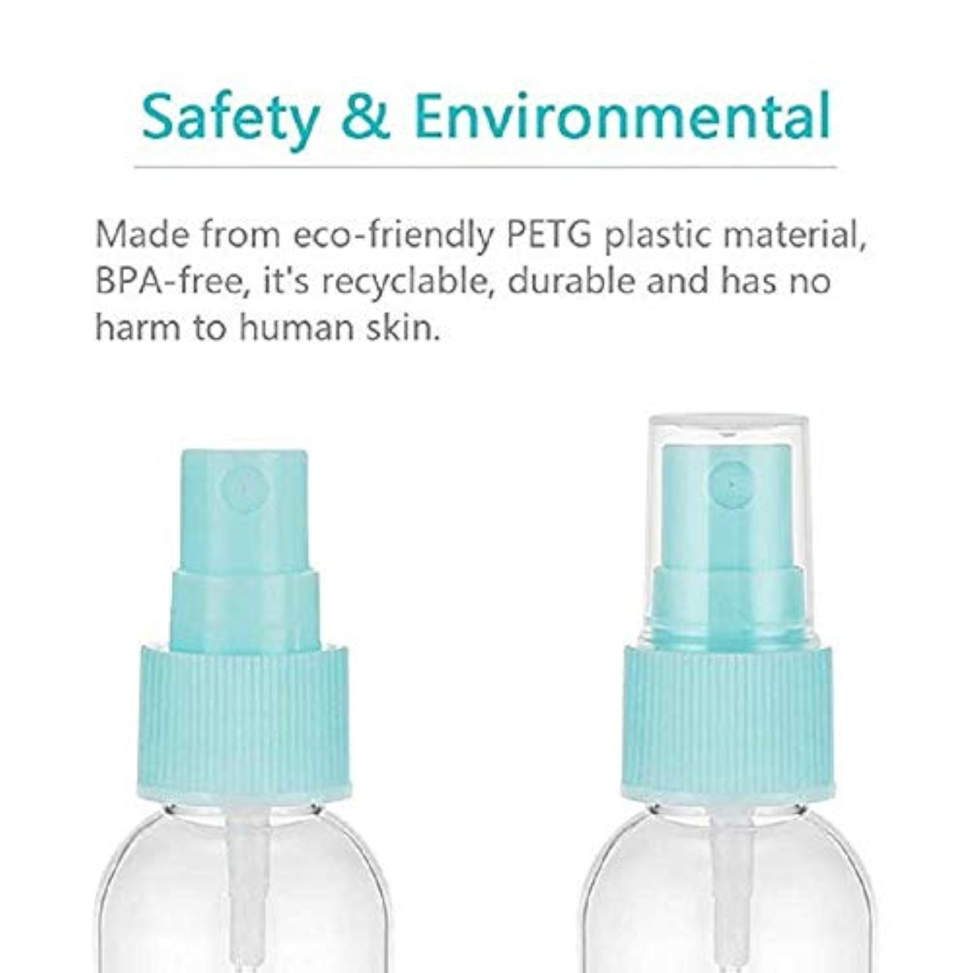 Leak Proof Travel Bottles for Makeup and Toiletries