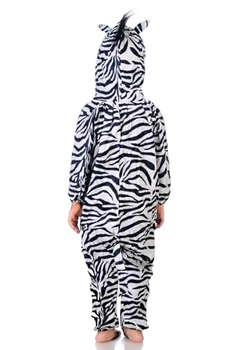 Image of BookMyCostume Zebra African Equids Animal Kids Fancy Dress Costume 5-6 Years