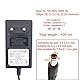 JZK DC 25.2V 1A AC Adapter Ersatz, Li-Ionen Lithium Akku Ladegerät, maximale 25.2W Stromversorgung, Ladestecker