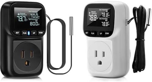 Amazon.com: Diymore 1800W Digital Temperature Controller Plug in ...