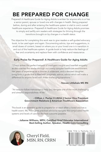 Prepared!: A Healthcare Guide for Aging Adults (Large Font Version For Easy Reading)