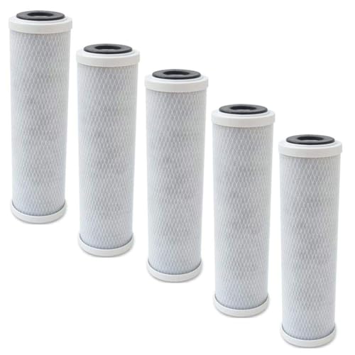 purway® 5 x PCB CTO 10 SX 10 mcr - Aktivkohleblock Carbon Block Aktivkohle Wasserfilter Kalk Osmose