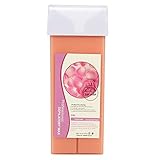 100G Professionelles Enthaarungswachs, Schmerzlose Wachsbohne Wachsset For Frisier-Cremes & Wachs Für Zuhause Heißwachse For Frisier-Cremes & Wachs Für WachswArmer-Set(Rose)
