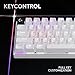 Logitech G PRO X 60 Lightspeed Wireless Gaming Keyboard, Ultra Compact TKL 60% Mechanical Keyboard for Windows PC, LIGHTSYNC RGB, Dual-Shot PBT Keycaps, GX Optical Linear Switches - White