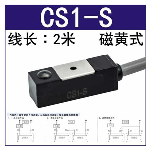 Interruptor magnético de cilindro DMSG-P-020 PNP compatible con sensor CS1-U y CMSG 2