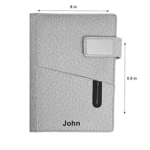 Image of Personalised 4 in 1 Corporate Gift Set which includes Diary,Keychain, Metal Pen & Card holder. Gift Set For employee of the month,Personalised Diary Corporate Gift for Clients.