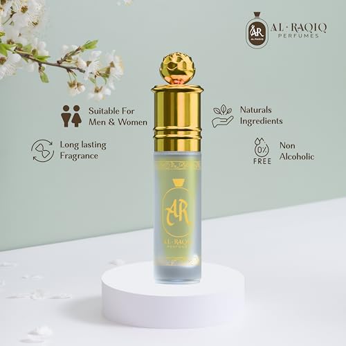 Image of Mogra Attar, Jasmine & Creamy Fragrance Unisex Non-Alcoholic Long Lasting Attar for Men & Women - 6Ml