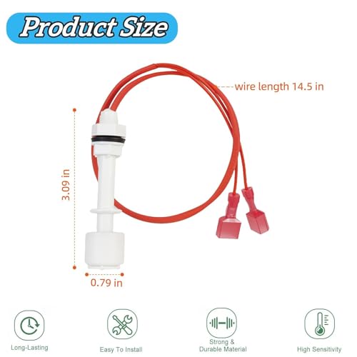 Interruptor flotador para fabricadora de hielo Manitowoc miniatura 6