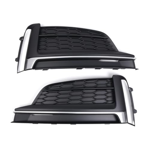 Grille de phare antibrouillard noire finition premium pour Audi S5 Sline 2018
