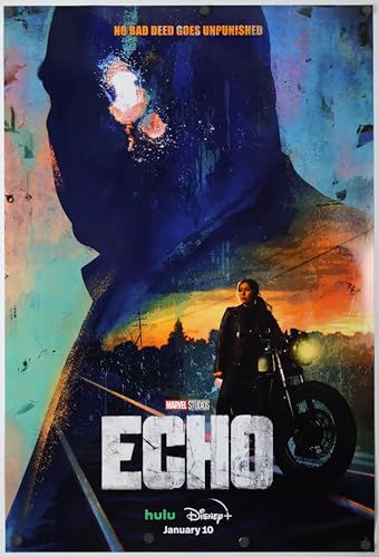 ECHO MOVIE POSTER 2 Sided ORIGINAL 27x40 2024 Advance Daredevil, Kingpin