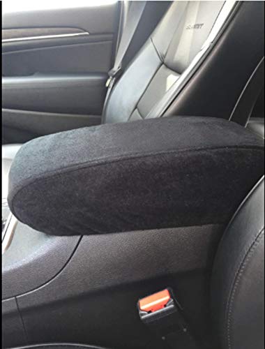 MOEBULB Center Console Lid Armrest Soft Pad Protector Cushion Cover Compatible with 2011-2017 Jeep Grand Cherokee - Thumbnail 7