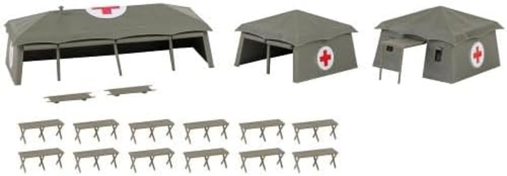 Faller - Medical Tents - FA144109, White