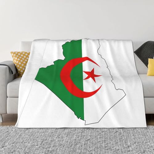 Couverture Algérie en microfibre EdWal douce pour lit - 4