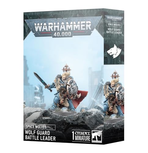 Space Wolves Wolf Guard Battle Leader : figurine de collection Games Workshop