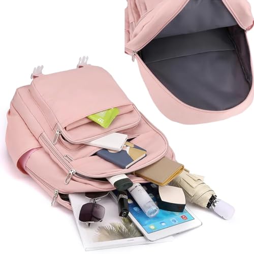 Mochila Bolsa Impermeável Jovem Escolar Elegante Academia Faculdade Viagem Trabalho Treino Unissex L