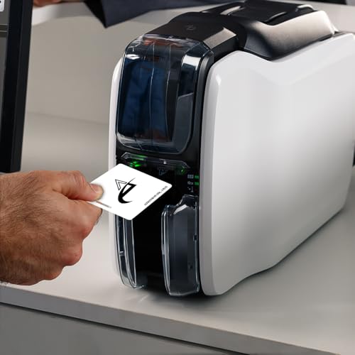 100 pack125KHz RFID TK4100 Proximity ID Cards with Slot Hole Punch Key Token Tag Card for Electronic Door Cabinet Lock or Entry Access Control System EM4100, Read Only - Thumbnail 2