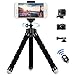 Produktbild Zommuei Handy Stativ, Smartphone Stativ Flexibel Mini Dreibeinstativ Tripod Handy Halter Halterung mit Bluetooth Fernsteuerung Shutter Reise Stativ für iPhone, Samsung, Huawei, GoPro, Digitalkamera