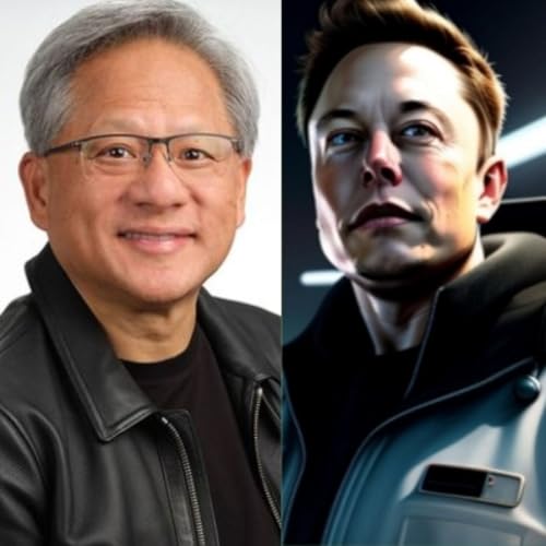Elon Musk And Jensen Huang Talk AI And Furture Of Technology at U.S. - Saudi Investment Forum!!!