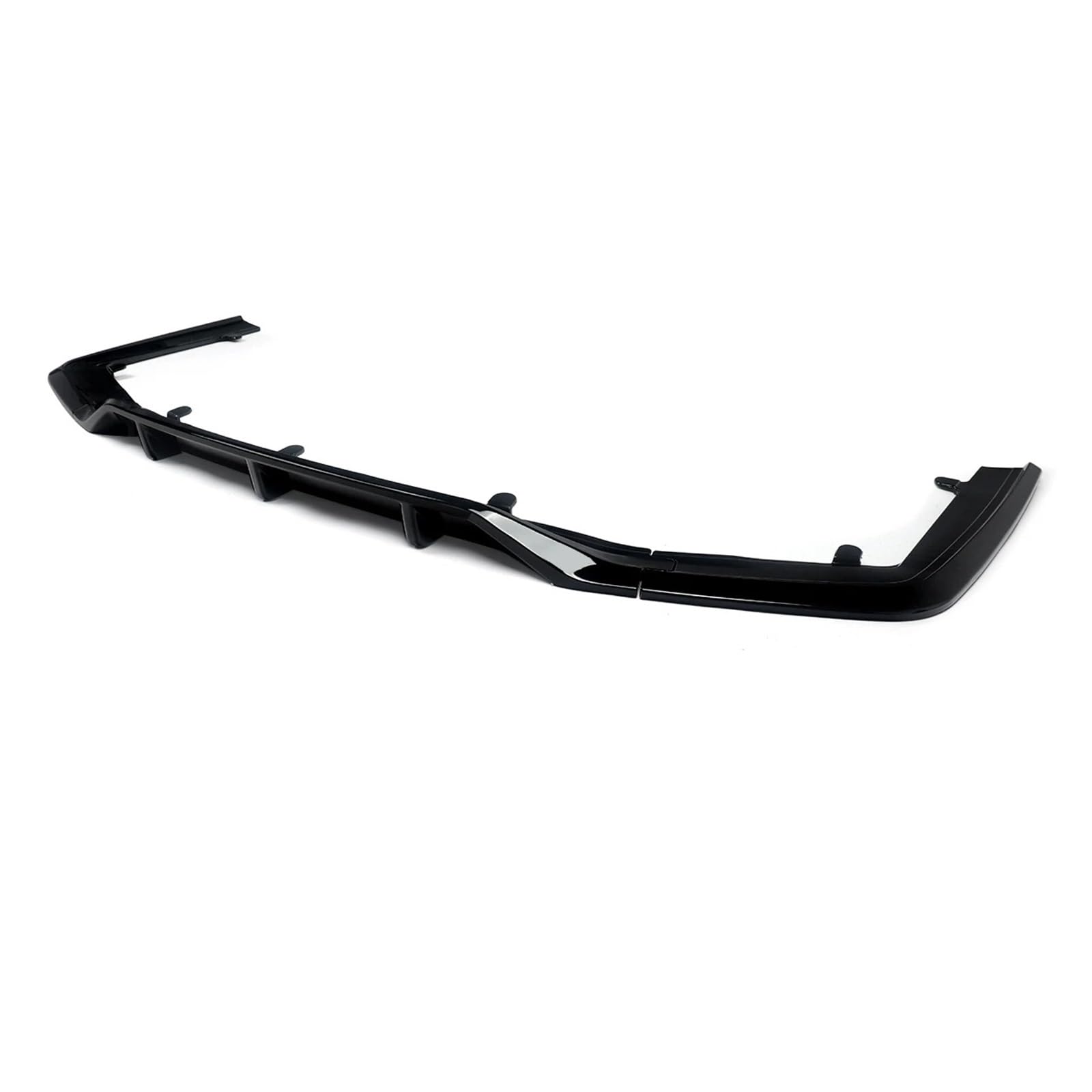 para BMW Serie 7 G11 G12 750i Sport 2019-2022 Kit De Carrocería Negra Brillante con Cenefa Difusora Trasera Labio Delantero Coche