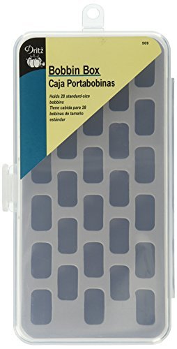 Bobine Plastique Dritz transparente rigide boite 9,5 x 3,2 cm