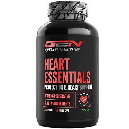 GEN GERMAN ELITE NUTRITION Heart Essentials - 120 Kapseln - 200 mg Q10