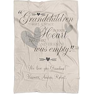 Personalizedgrandmablanketforgrandparentsmomilovegrandmathrowfromgranddaughtercustomwithgrandkidsnamesforchristmasmothersdayfleece50x60beige Urban Country Home Decor Personalized grandma blanket for grandparents mom i love grandma throw from granddaughter custom with grandkids names for christmas mothers day fleece 50×60 beige urban country home decor