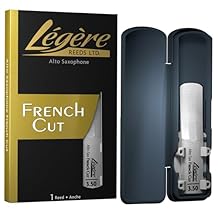 Legere Reeds - Alto Saxophone Reed, French Cut, Strength 3.50 ASF3.50 - Premium Synthetic Woodwind Reed