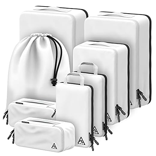 Deluxe Compression Packing Cubes for Travel