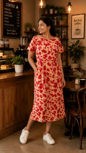 Image of Maternity Feeding Maxi Dress with Pockets, Green Butterfly Print, Zipless Long Pregnancy Gown, Pre & Post Maternity Wear Ankle Length