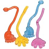 Fun Express Sticky Hands & Feet Birthday Party Favors Carnival Prize (Lot of 72)