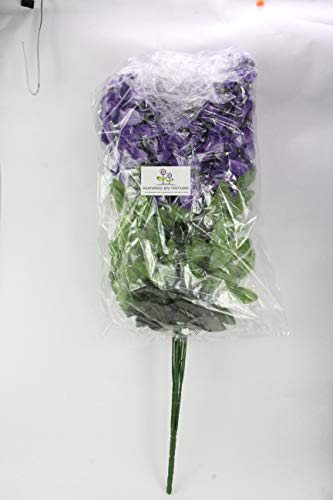 Artificial Wisteria Long Hanging Bush Flowers - 15 Stems For Home, Wedding, Restaurant And Office Decoration Arrangement, Red #TOP2