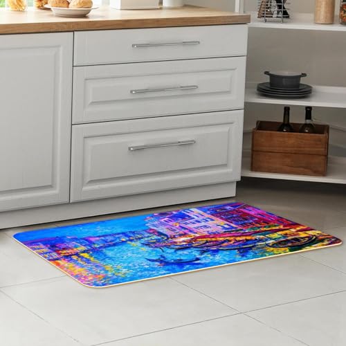 Tapis de cuisine Venise absorbant pour éliminer les éclaboussures de sol - 7