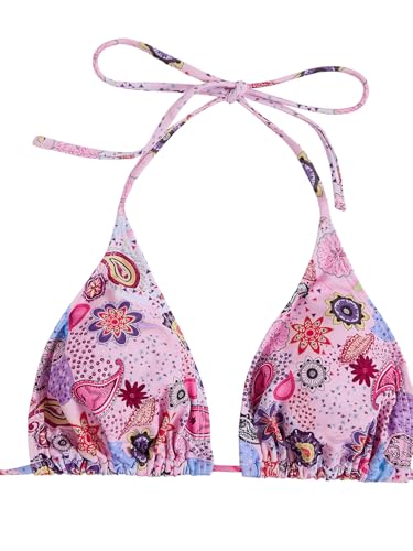 Image of RoseSeek Women's 4 Piece Polka Dots Bathing Suits Cover Up Skirt & Bandana