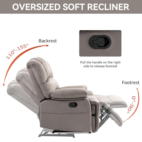 Sillón Plegable Sofá reclinable piel PU miniatura 4
