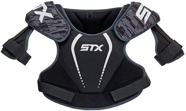 Lacrosse Unlimited 3-Piece STX Stallion 75 USA Youth Starter Set (MD) - MD Gloves, MD Arm Pads, MD Shoulder Pads