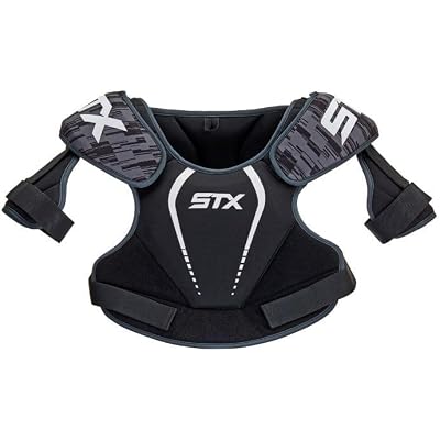 Lacrosse Unlimited 3-Piece STX Stallion 75 USA Youth Starter Set (MD) - MD Gloves, MD Arm Pads, MD Shoulder Pads