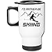 Produktbild Little Yi Ich 'D vielmehr Ski Edelstahl Travel Mug Becher Tee Tasse Kaffee Auto Tasse