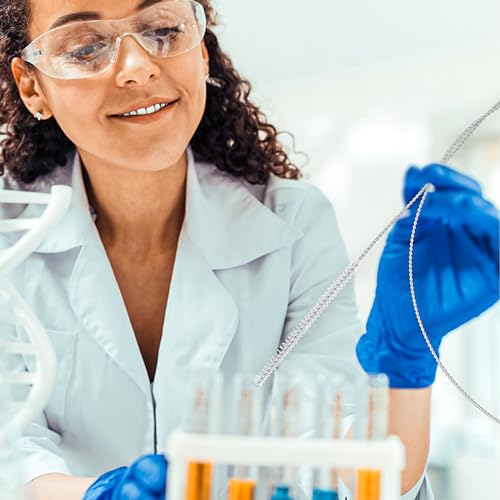 Teaaha 4-stück Abflussbürste - Extra Lange Edelstahl Pfeifenreiniger, Multifunktionale Flexible Reinigungsbürste für Fütterungsrohr, Schiebedachabfluss, Kühlschrankabfluss & Auto (4teilig)