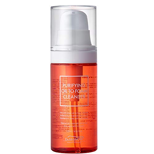 DeARANCHY Purifying Oil to Foam Cleanser 4.06 fl.oz/Deep Cleansing, Smart Cleanser, Vitamin C, Carbonated Hot Spring Water, Natural Ingredients/K-Beauty