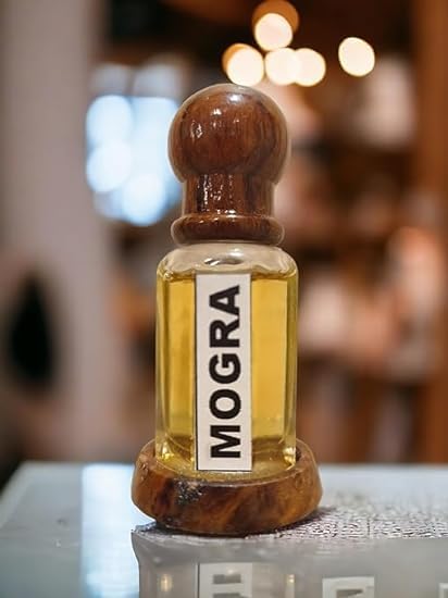 Mogra Jasmine Premium Attar-Alluring Fragrances from the Divine Blooms of Jasmine Itar Unisex Fragrance for women and men Perfume Oil Scent Spray Long Lasting Size Volume: 12ML